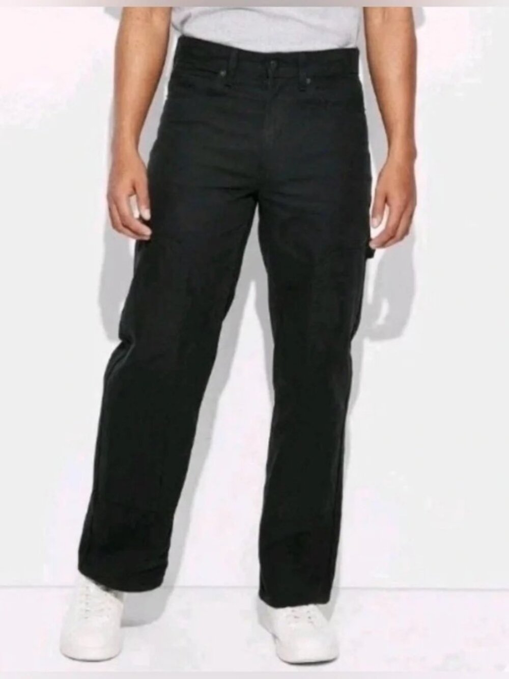 Original Use Mens Relaxed Carpenter Pants Black Size 32X32 New With Tags